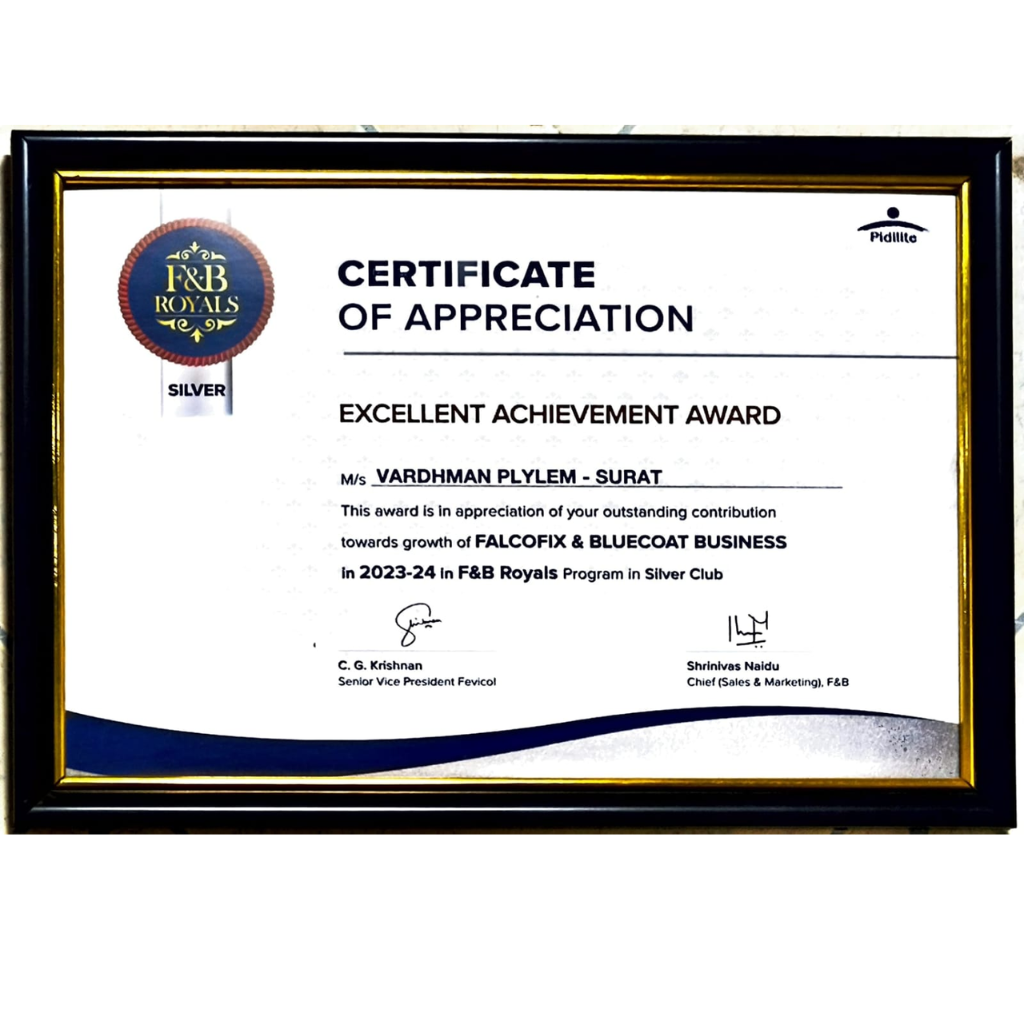 Certified products